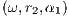 (ω, r,α )
   2  1